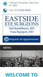 Mobile Screenshot of eastsideeyesurgeons.com